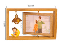 画像をギャラリービューアに読み込む, オーダーメイド旋回式両面フォトフレーム ムンボーイ