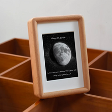 画像をギャラリービューアに読み込む, オーダーメイド月相フォトフレーム