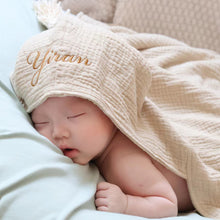 画像をギャラリービューアに読み込む, 名入れフード付きバスタオル ブランケット