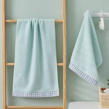 画像をギャラリービューアに読み込む, 純綿タオル 名入れ|名前入りタオルプレゼント 7色展開