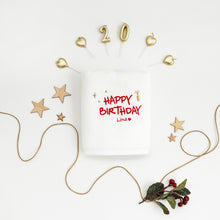 画像をギャラリービューアに読み込む, お名前・誕生日刺繍いりハンカチ・タオル 出産祝い