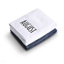 画像をギャラリービューアに読み込む, 高級オリジナル 名入れバスタオル 刺繍可能