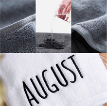 画像をギャラリービューアに読み込む, 高級オリジナル 名入れバスタオル 刺繍可能