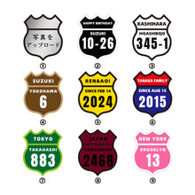 画像をギャラリービューアに読み込む, オリジナル ステッカー | ステッカー おしゃれ | シール 名入れ