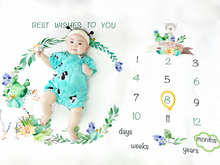 画像をギャラリービューアに読み込む, 寝相アート ブランケット・マット 月齢フォト