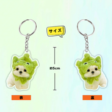 画像をギャラリービューアに読み込む, うちの子・ペットの写真で作る 愛犬キーホルダー|アクリル 好きな写真 オリジナル ペットグッズ|Unimstar