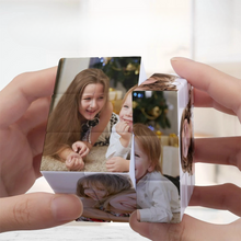 画像をギャラリービューアに読み込む, 【カスタマイズ可能】キューブパズル 立体パズル 写真入り 回転しやすい オリジナルギフト 思い出 出産祝い 記念日 誕生日プレゼント お贈り物