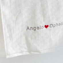 画像をギャラリービューアに読み込む, オーダーメイド 名入れタオル 刺繍入りマフラータオル コットン
