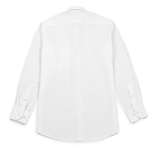 画像をギャラリービューアに読み込む, 刺繡入りワイシャツ 名入れ長袖|就職活動 無地 紳士用|オリジナル おしゃれ 純綿|男性 プレゼント 贈り物