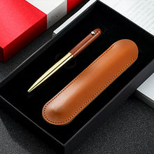 画像をギャラリービューアに読み込む, 名入れ メタルボールペン サインペン レザー ペンポーチ ビジネス オリジナル 高級感 プレゼント