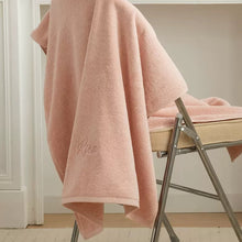 画像をギャラリービューアに読み込む, オーダーメイド 名入れタオル 刺繍入りバスタオル コットン