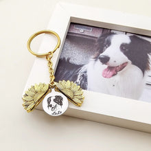 画像をギャラリービューアに読み込む, 【カスタマイズ可能】キーチェーン|写真入り 名前入り|犬や猫