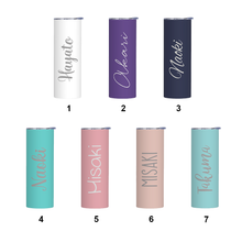 画像をギャラリービューアに読み込む, 名前入りタンブラー 名入れ 保温保冷 多色 おしゃれ 結婚祝い お礼 プレゼント