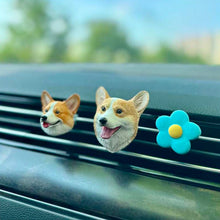 画像をギャラリービューアに読み込む, ペットの写真で作る 犬 アロマディフューザー 車用香水 手作り