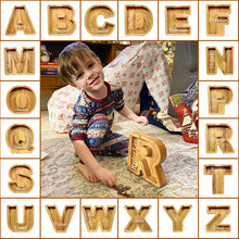 画像をギャラリービューアに読み込む, 子供のプレゼント, 木製キャッシュ ボックス, 名前入り貯金箱, 男の子・女の子のパーソナライズされたギフト | 出産祝いの贈り物 | 誕生日ギフトー