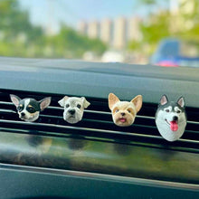 画像をギャラリービューアに読み込む, ペットの写真で作る 犬 アロマディフューザー 車用香水 手作り