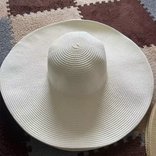 画像をギャラリービューアに読み込む, オーダーメイド 名前・メッセージ入り 麦わら帽子 日よけ帽子|夏 ストローハット 日差し対策|誕生日 プレゼント