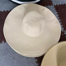 画像をギャラリービューアに読み込む, オーダーメイド 名前・メッセージ入り 麦わら帽子 日よけ帽子|夏 ストローハット 日差し対策|誕生日 プレゼント