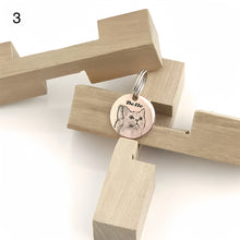 画像をギャラリービューアに読み込む, オーダーメイド|名前・電話番号入り|ペット迷子札|刻印 名札 連絡先|犬猫