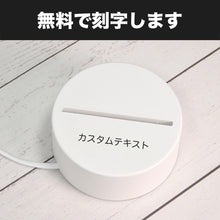 画像をギャラリービューアに読み込む, ペットの記念品|写真入りナイトライト