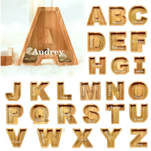 画像をギャラリービューアに読み込む, 子供のプレゼント, 木製キャッシュ ボックス, 名前入り貯金箱, 男の子・女の子のパーソナライズされたギフト | 出産祝いの贈り物 | 誕生日ギフトー