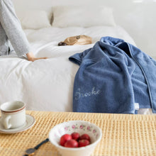画像をギャラリービューアに読み込む, オーダーメイド 名入れタオル 刺繍入りバスタオル コットン