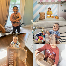 画像をギャラリービューアに読み込む, 子供のプレゼント, 木製キャッシュ ボックス, 名前入り貯金箱, 男の子・女の子のパーソナライズされたギフト | 出産祝いの贈り物 | 誕生日ギフトー