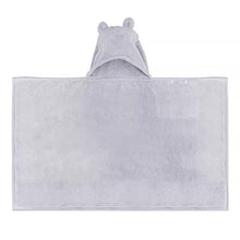 画像をギャラリービューアに読み込む, 【名入れ】オーダーメイドバスタオル フード付き ベビータオル かわいいくまちゃん 出産祝い