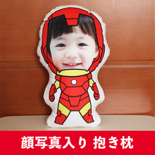画像をギャラリービューアに読み込む, 顔写真入り 抱き枕
