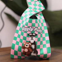 画像をギャラリービューアに読み込む, オリジナルペットの写真 リストバッグ|愛犬・愛猫の写真 名入れトートバッグ|ハンドバッグ 可愛いうちの子