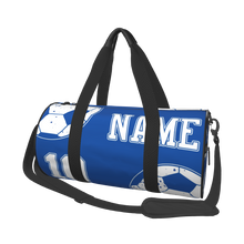 画像をギャラリービューアに読み込む, 【オーダーメイド】名前と番号入り☆スポーツバッグ 大きめ 大容量 ダッフルバッグ ショルダーバッグ サッカー⚽️ ナイロン 斜めがけ