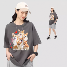 画像をギャラリービューアに読み込む, ペットの写真でTシャツ