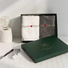 画像をギャラリービューアに読み込む, オーダーメイド 名入れタオル 刺繍入りマフラータオル コットン