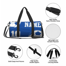 画像をギャラリービューアに読み込む, 【オーダーメイド】名前と番号入り☆スポーツバッグ 大きめ 大容量 ダッフルバッグ ショルダーバッグ サッカー⚽️ ナイロン 斜めがけ