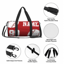 画像をギャラリービューアに読み込む, 【オーダーメイド】名前と番号入り☆スポーツバッグ 大きめ 大容量 ダッフルバッグ ショルダーバッグ 野球⚾️ ナイロン 斜めがけ