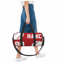 画像をギャラリービューアに読み込む, 【オーダーメイド】名前と番号入り☆スポーツバッグ 大きめ 大容量 ダッフルバッグ ショルダーバッグ 野球⚾️ ナイロン 斜めがけ