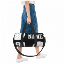 画像をギャラリービューアに読み込む, 【オーダーメイド】名前と番号入り☆スポーツバッグ 大きめ 大容量 ダッフルバッグ ショルダーバッグ ゴルフ⛳️ ナイロン 斜めがけ