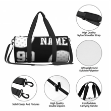 画像をギャラリービューアに読み込む, 【オーダーメイド】名前と番号入り☆スポーツバッグ 大きめ 大容量 ダッフルバッグ ショルダーバッグ ゴルフ⛳️ ナイロン 斜めがけ