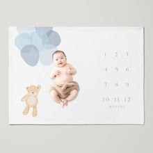 画像をギャラリービューアに読み込む, 寝相アートマット・ブランケット・マイルストーンブランケット