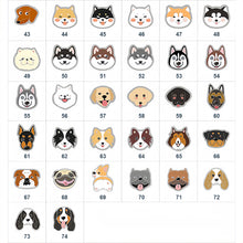 画像をギャラリービューアに読み込む, 名前・電話番号入り  ペット迷子札 可愛い