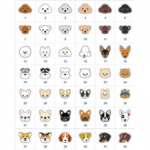 画像をギャラリービューアに読み込む, 名前・電話番号入り  ペット迷子札 可愛い