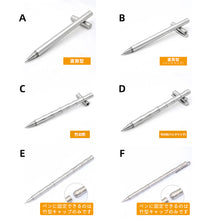 画像をギャラリービューアに読み込む, 名前入り 名入れ ボールペン ステンレス製ペン 高級 ビジネス