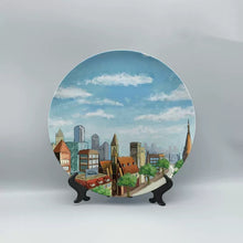 画像をギャラリービューアに読み込む, オーダーメイド食器 写真をプリントする可能なお皿 ボーンチャイナ プレート