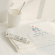 画像をギャラリービューアに読み込む, オーダーメイド 名入れタオル イラストフェイスタオル 文字刺繍入り