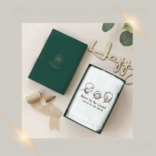 画像をギャラリービューアに読み込む, 赤ちゃんの誕生日 名前を刺繍できるハンドタオル