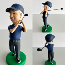 画像をギャラリービューアに読み込む, お写真で作るオリジナル ボブルヘッド 自分のフィギュア 記念ギフト 御祝 還暦 金婚式 上司への感謝 古希 傘寿 結婚式