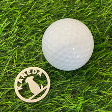 画像をギャラリービューアに読み込む, ゴルフマーカー オリジナルプレゼントー犬【父の日】【敬老の日】【退職祝】【誕生日】