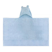 画像をギャラリービューアに読み込む, 【名入れ】オーダーメイドバスタオル フード付き ベビータオル かわいいくまちゃん 出産祝い