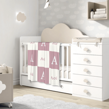 画像をギャラリービューアに読み込む, お名前入りブランケット | 出産祝いの贈り物 | 名前とイニシャル