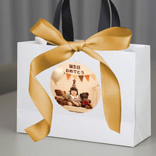 画像をギャラリービューアに読み込む, オリジナルステッカー おしゃれ 印刷|写真入り お祝い